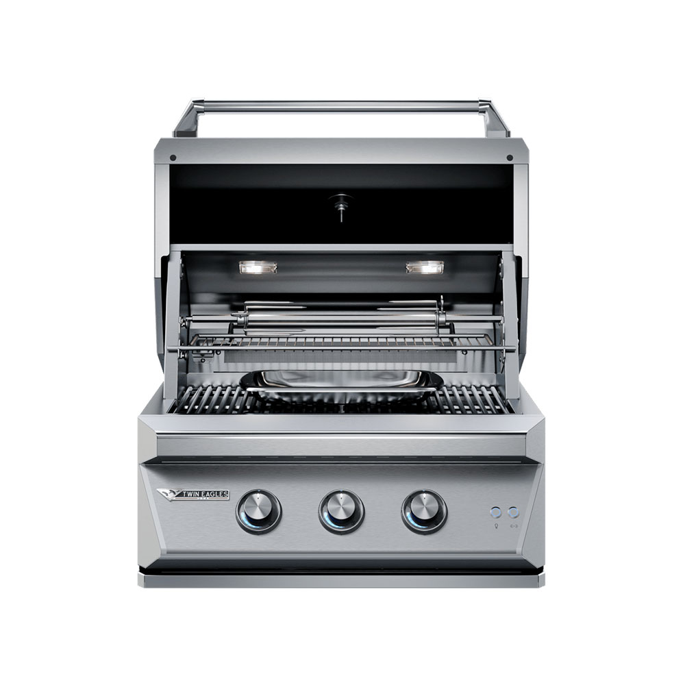 Twin Eagles C Series 30" Built-In Outdoor Gas Grill with Infrared Rotisserie and Sear Zone