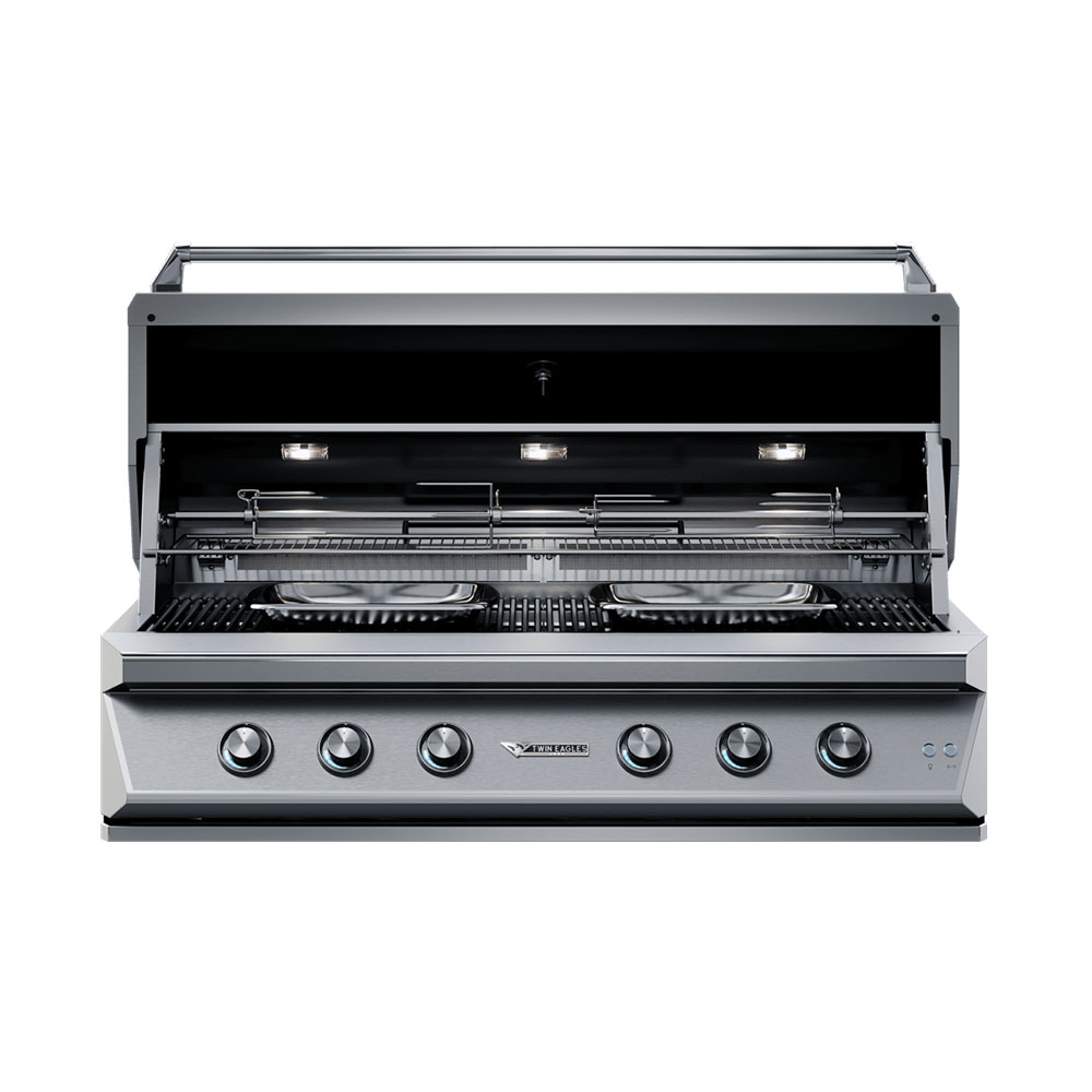 Twin Eagles C Series 54" Built-In Outdoor Gas Grill with Infrared Rotisserie and Sear Zone