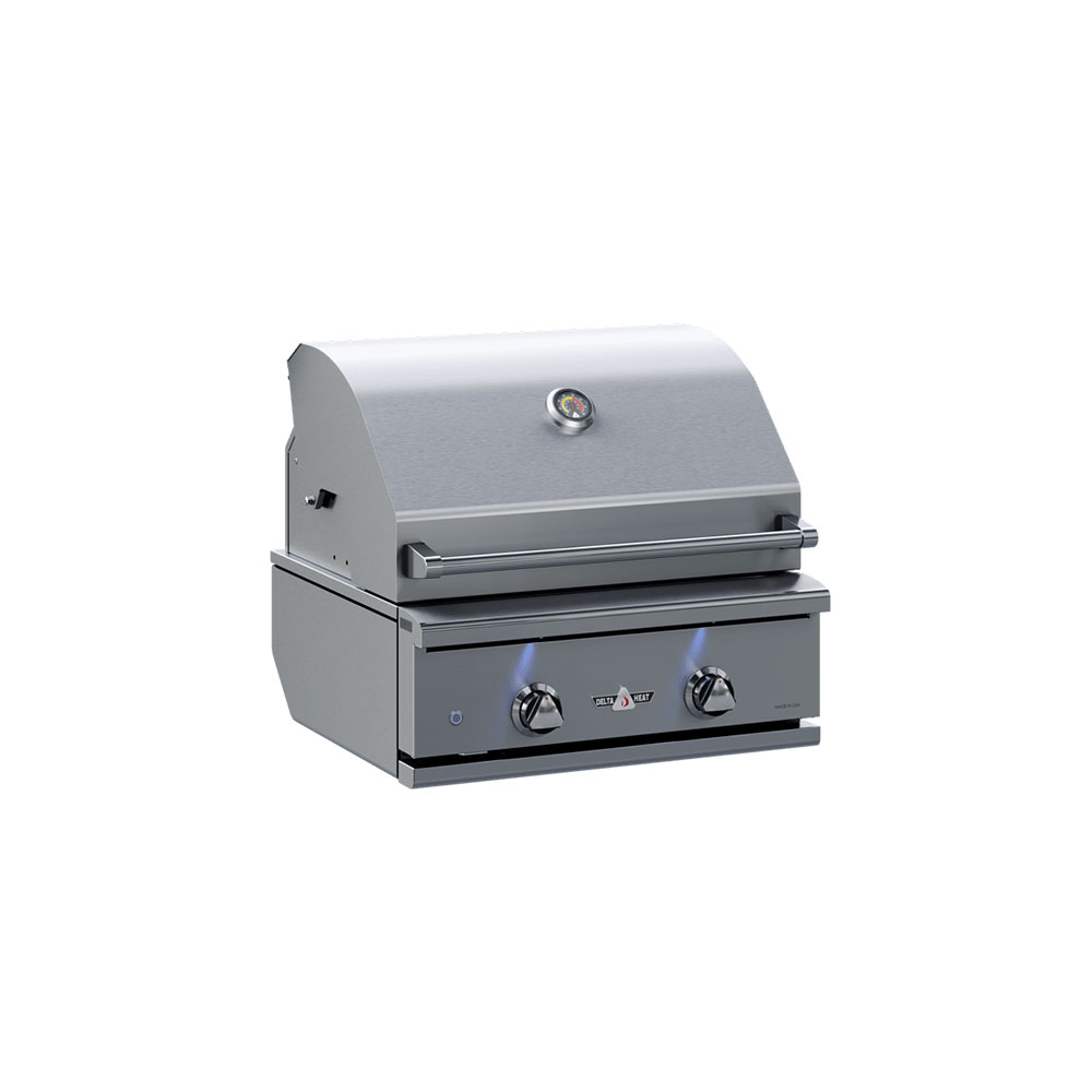 Delta Heat 26" 2-Burner Built-In Gas Outdoor Grill