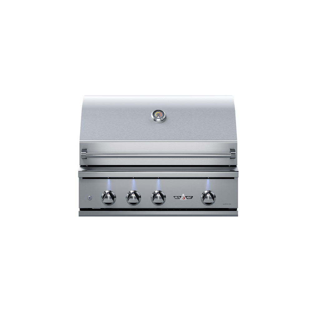 Delta Heat 32" 3-Burner Built-In Gas Outdoor Grill
