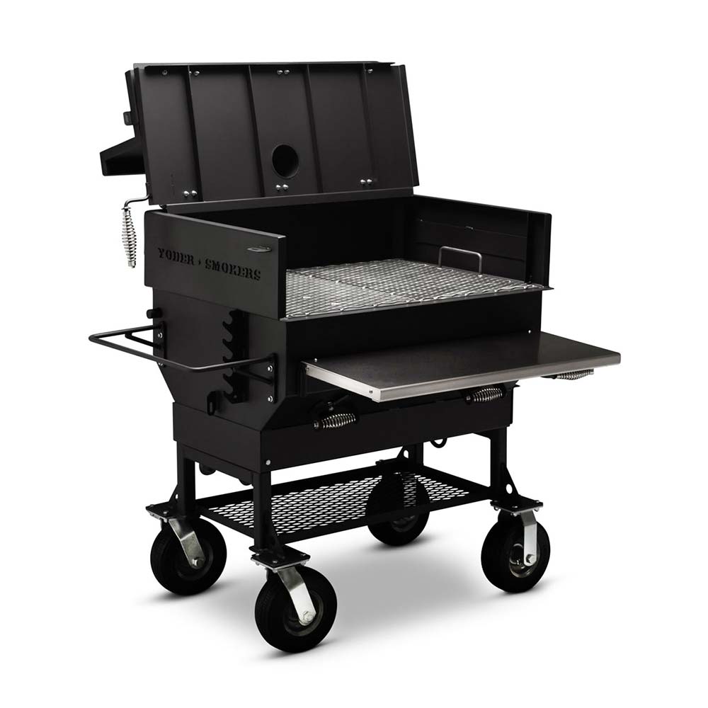Yoder 24 x 36 Flat Top Charcoal Grill - Image 2