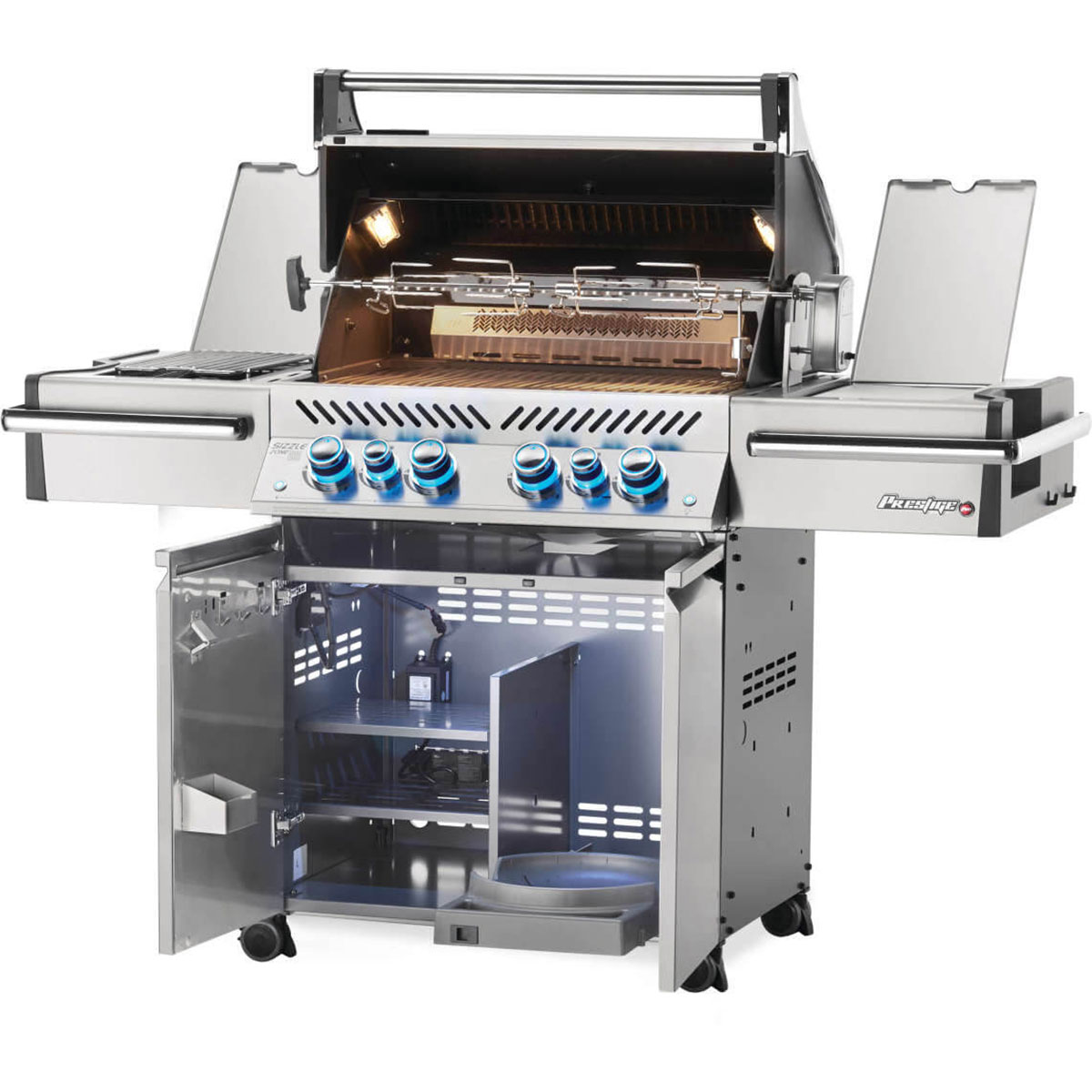 Napoleon Prestige PRO™ 500 RSIB Gas Grills with Infrared Rear & Side Burners