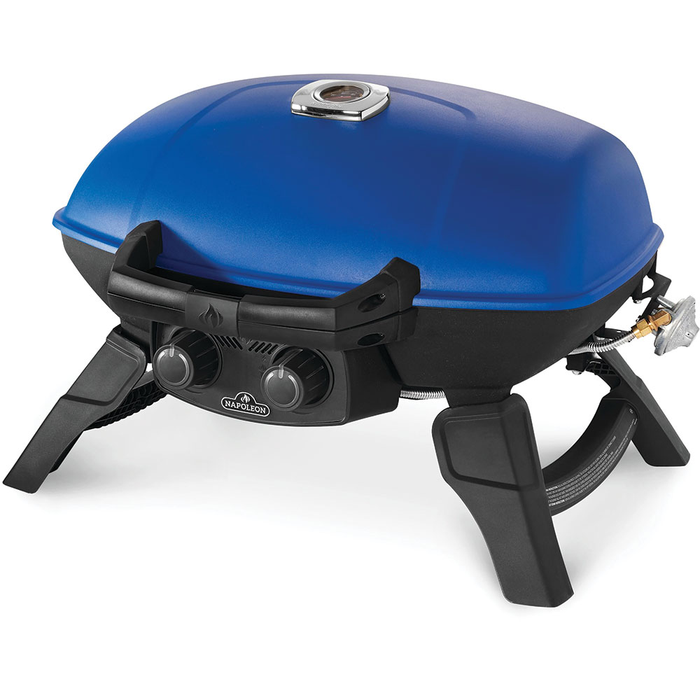 Napoleon TravelQ™ 285 Portable Propane Gas Grill with Tabletop High Lid