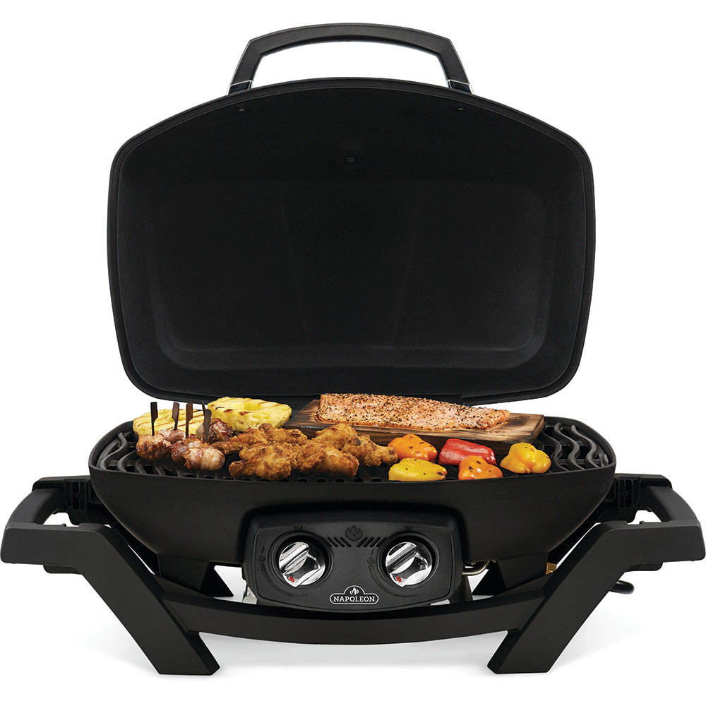 Smoking Salmon & Veggies on Napoleon TravelQ™ PRO285 Portable Gas Grill