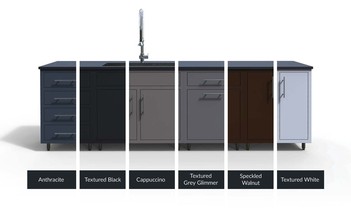 Options Cabinet Colors