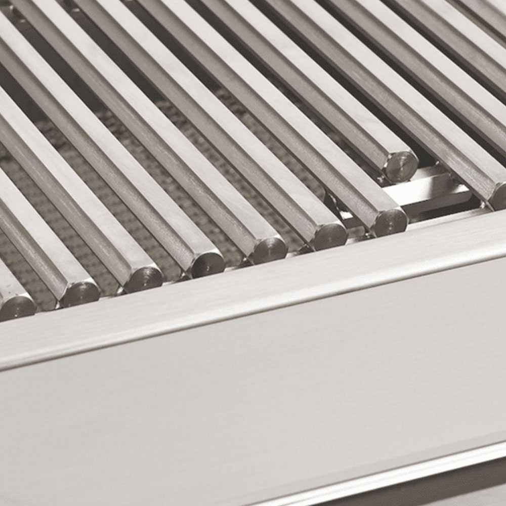 Twin Eagles EAGLE ONE Built-In Outdoor Gas Grill with Infrared Rotisserie & Sear Zone Highlights - Chef-Grade Hexagonal Grates