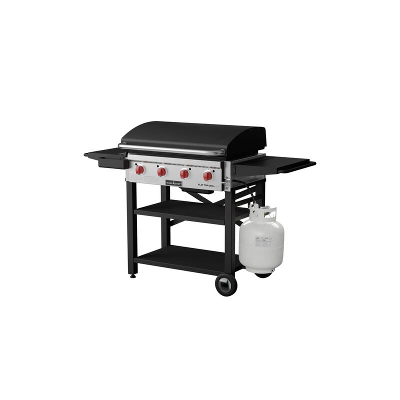 Camp Chef 4-Burner Flat Top 600 Grill and Griddle with Lid