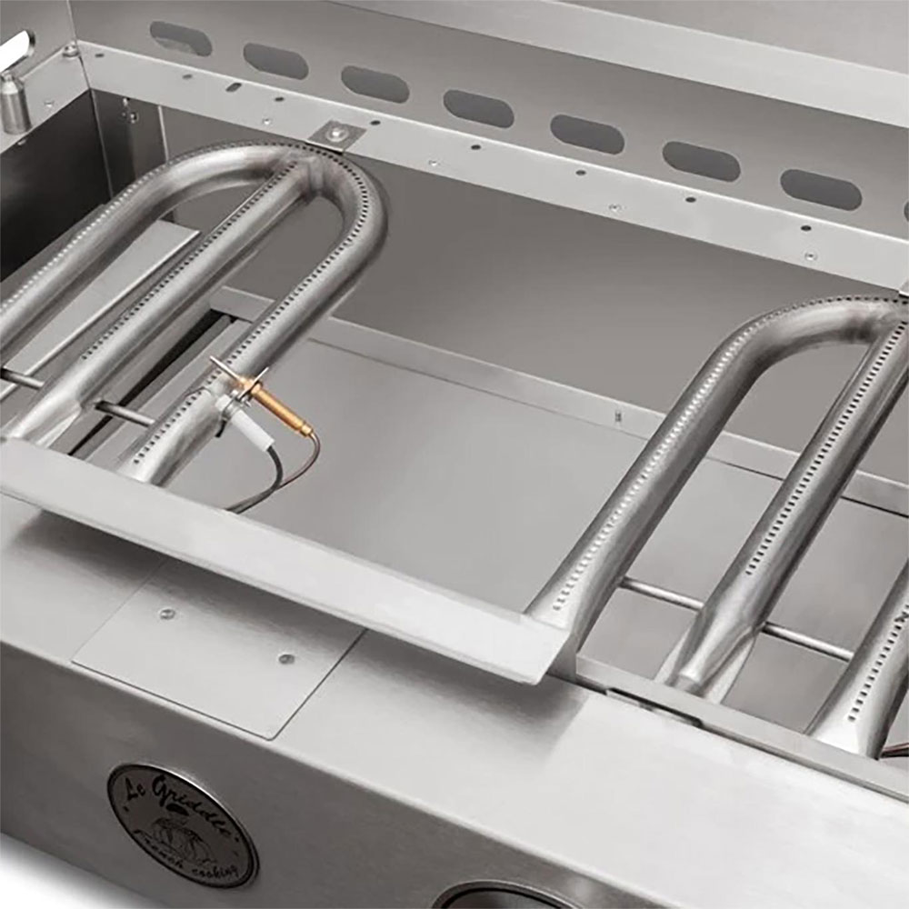 Le Griddle 2-Burner Ranch Hand Gas Griddle Features - Dual-Gas Burners