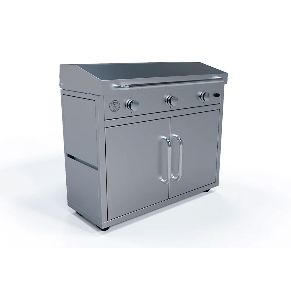 Le Griddle Stainless Steel Lid for 3-Burner Big Texan Griddles