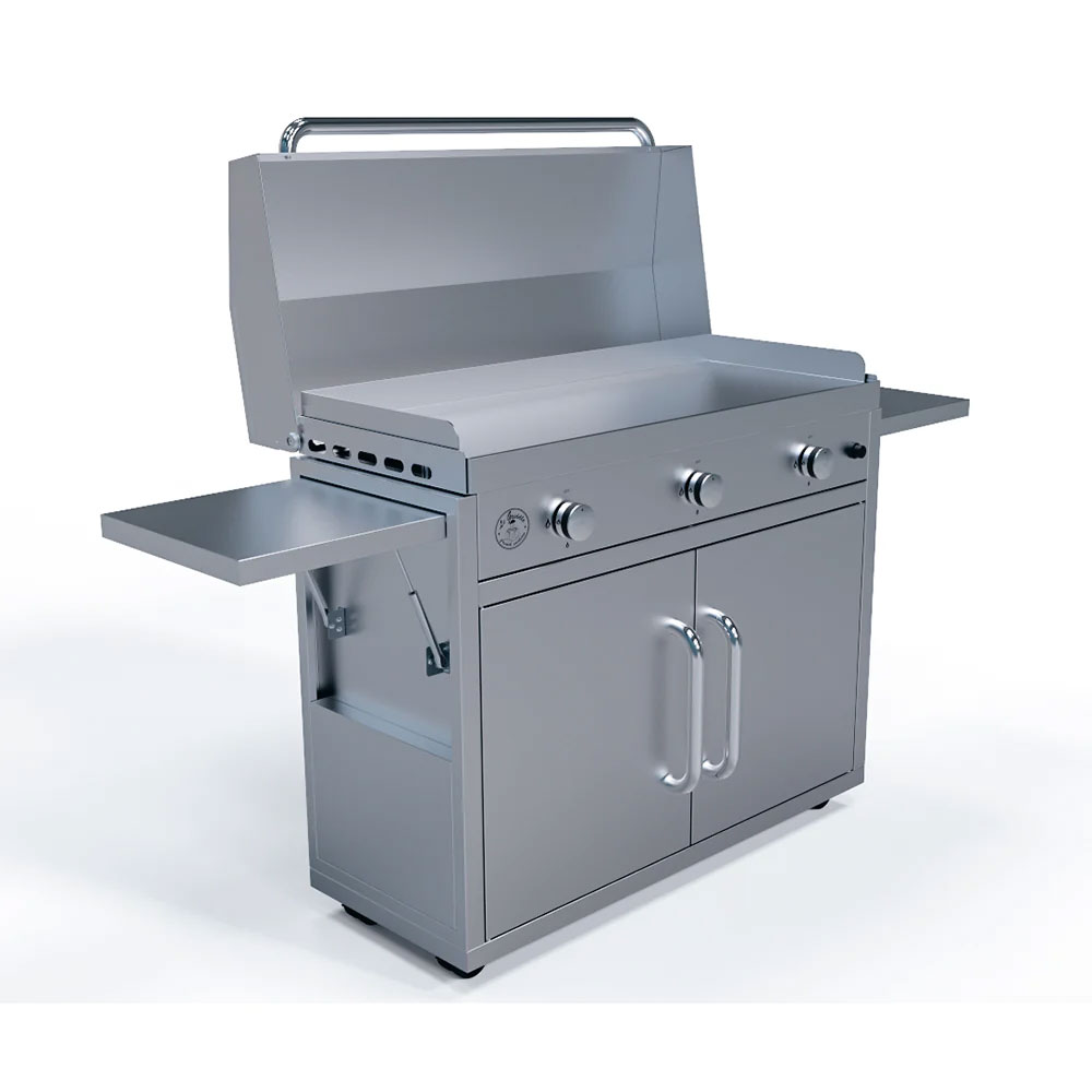 Le Griddle Stainless Steel Lid for 3-Burner Big Texan Griddles