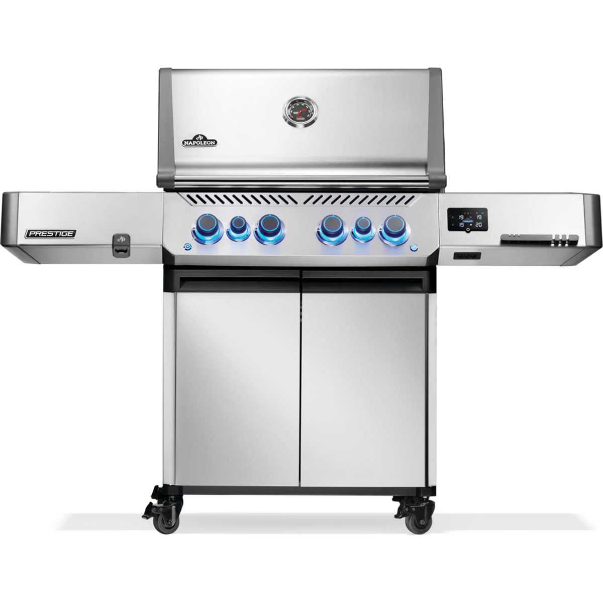 Napoleon Prestige® 500 EVO CONNECTED RSIB Gas Grill with Infrared Side & Rear Burner - Stainless Steel
