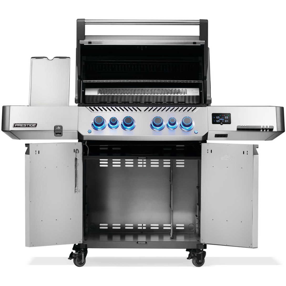 Napoleon Prestige® 500 EVO CONNECTED RSIB Gas Grill with Infrared Side & Rear Burner - Stainless Steel