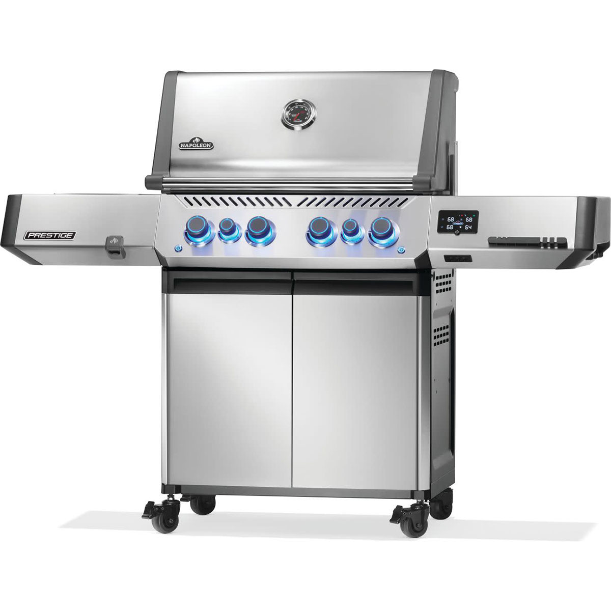 Napoleon Prestige® 500 EVO CONNECTED RSIB Gas Grill with Infrared Side & Rear Burner - Stainless Steel