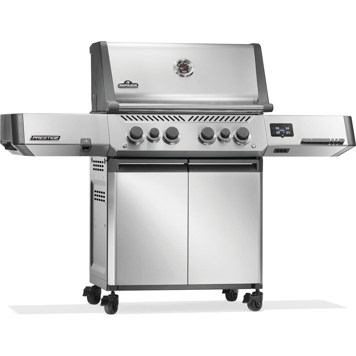 Napoleon Prestige® 500 EVO CONNECTED RSIB Gas Grill with Infrared Side & Rear Burner - Stainless Steel