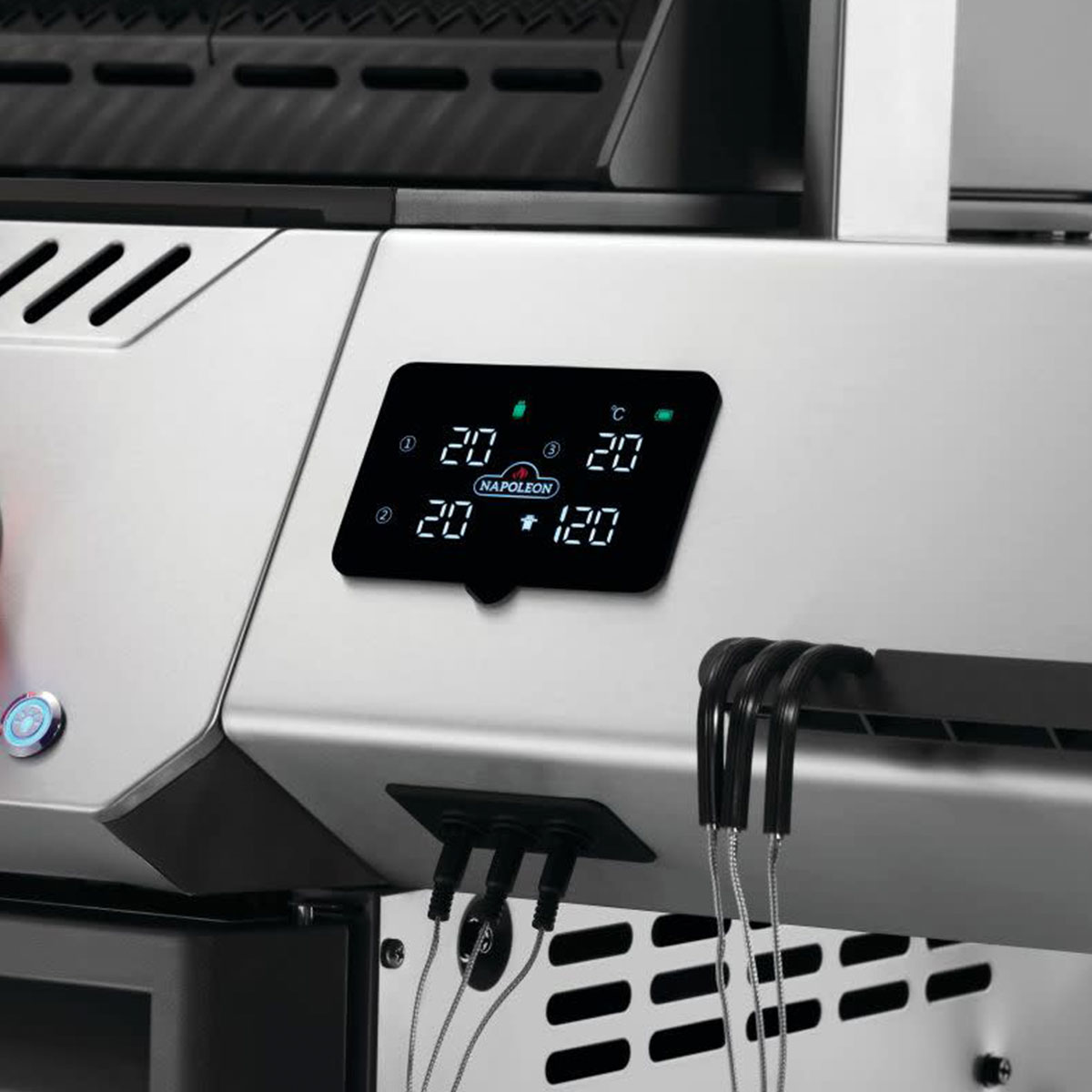 Screen on Napoleon Prestige® 500 EVO CONNECTED RSIB Gas Grill with Infrared Side & Rear Burner - Stainless Steel