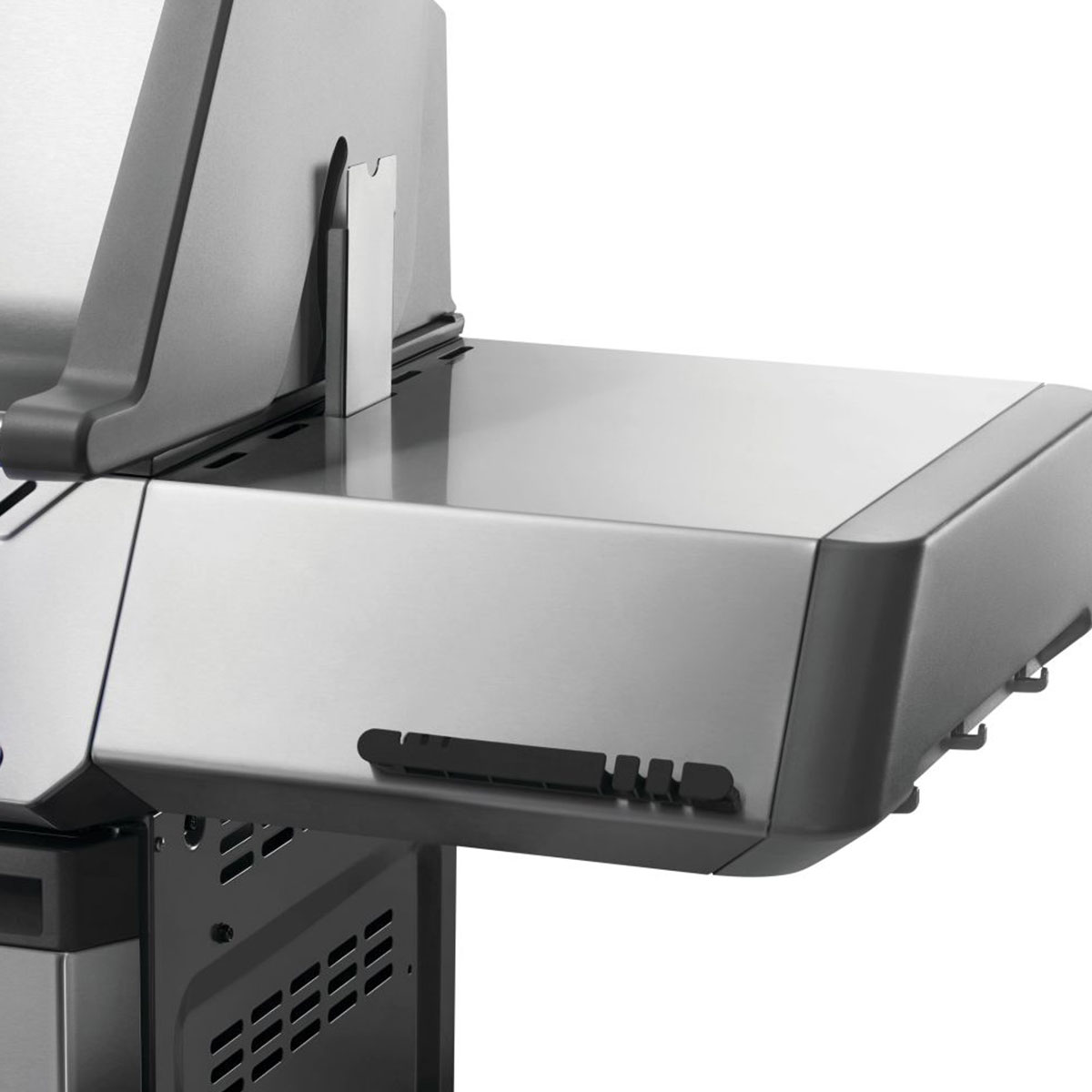 Right Shelf on Napoleon Prestige® 500 EVO RSIB Gas Grill with Infrared Side & Rear Burner - Stainless Steel