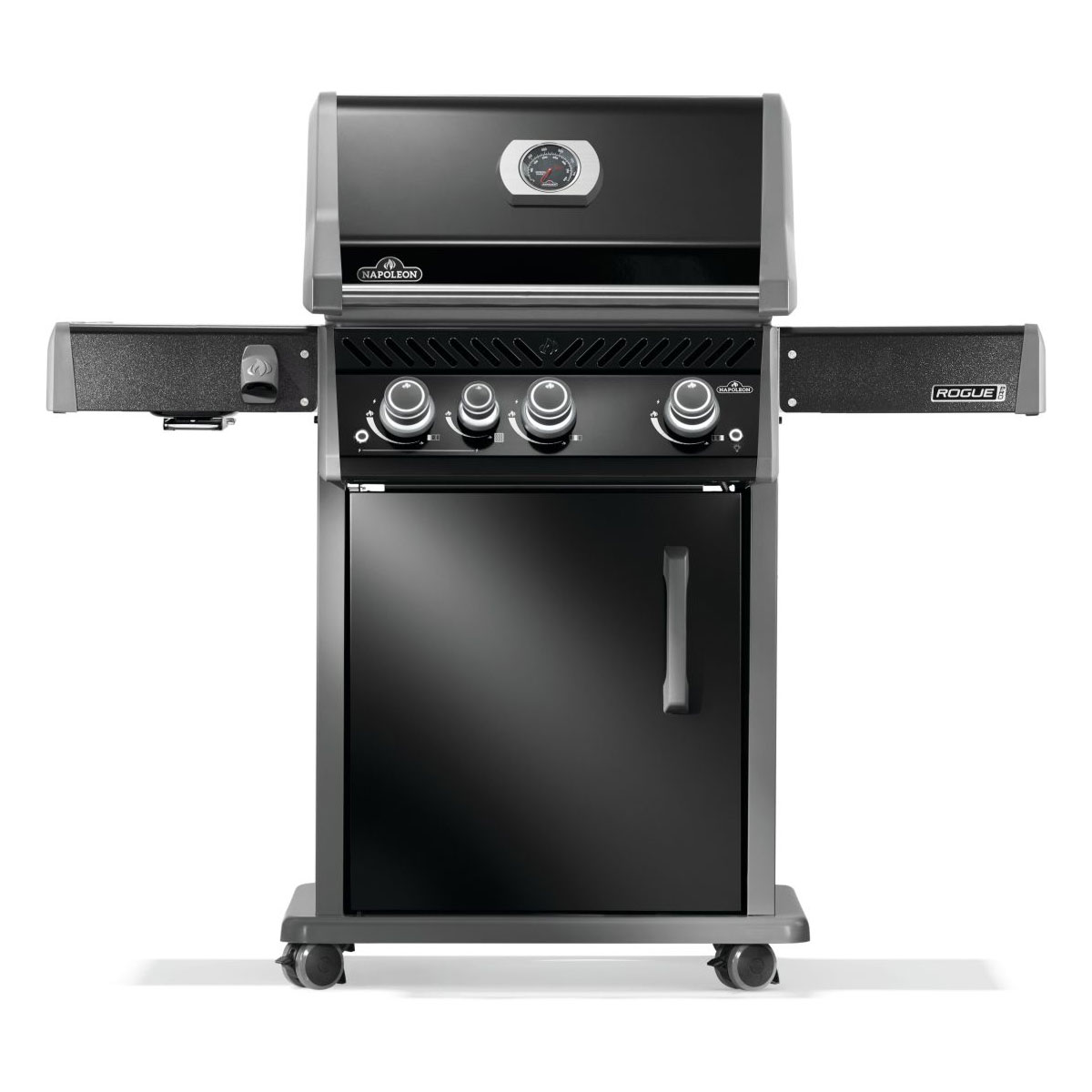 Napoleon Rogue® PRO 425 SIB Gas Grill with Infrared Side Burners - Black