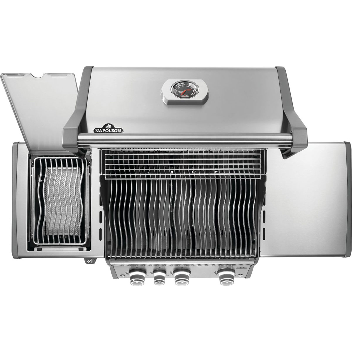 Napoleon Rogue® PRO 425 SIB Gas Grill with Infrared Side Burners - Stainless Steel