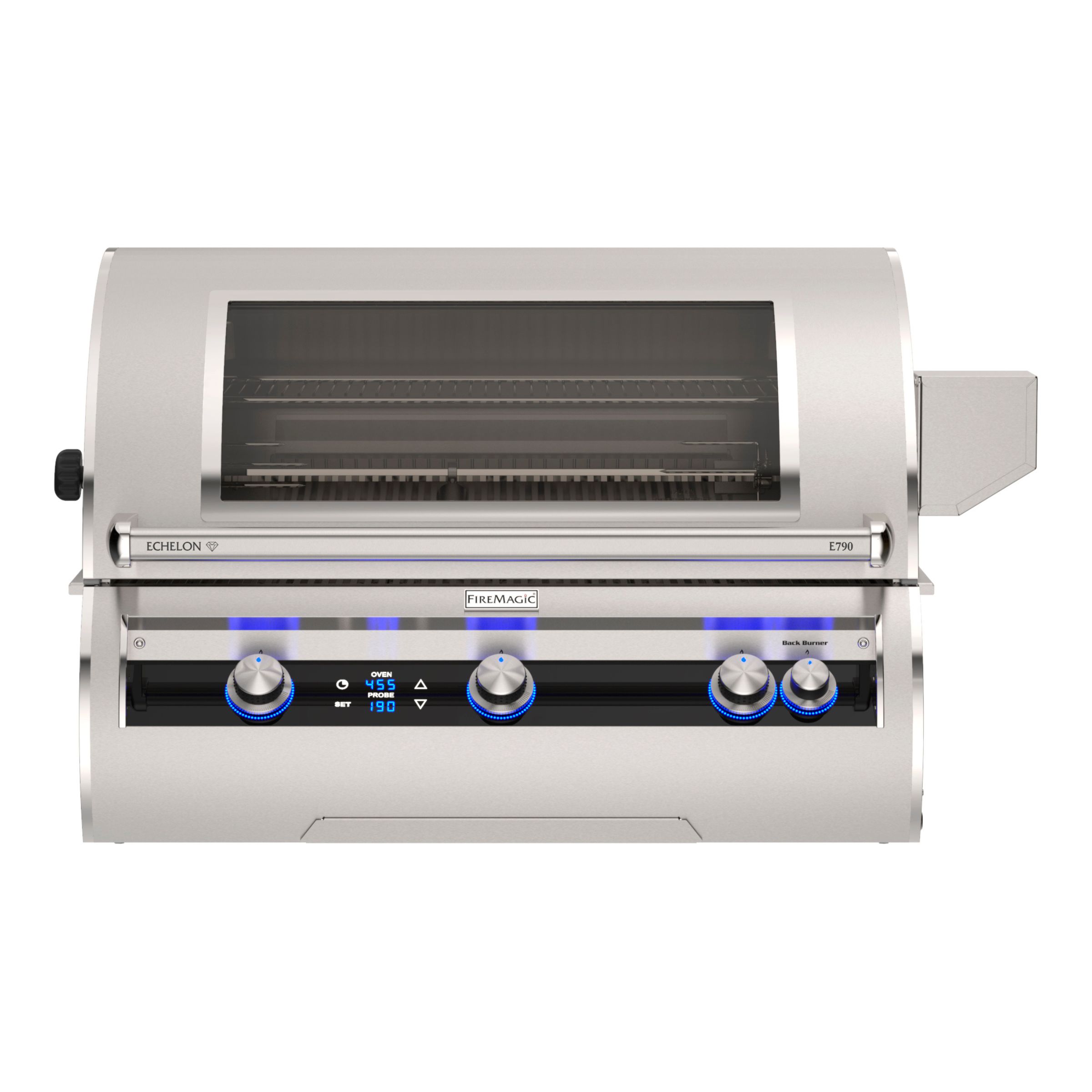 Fire Magic® 40" Echelon E790i Built-In Gas Grill With Digital Thermometer, With Magic View Window