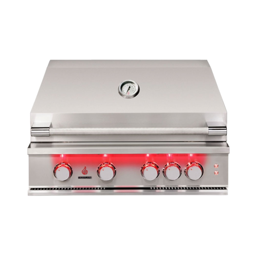 True Flame 32" Stainless Steel Built-In Gas Grill