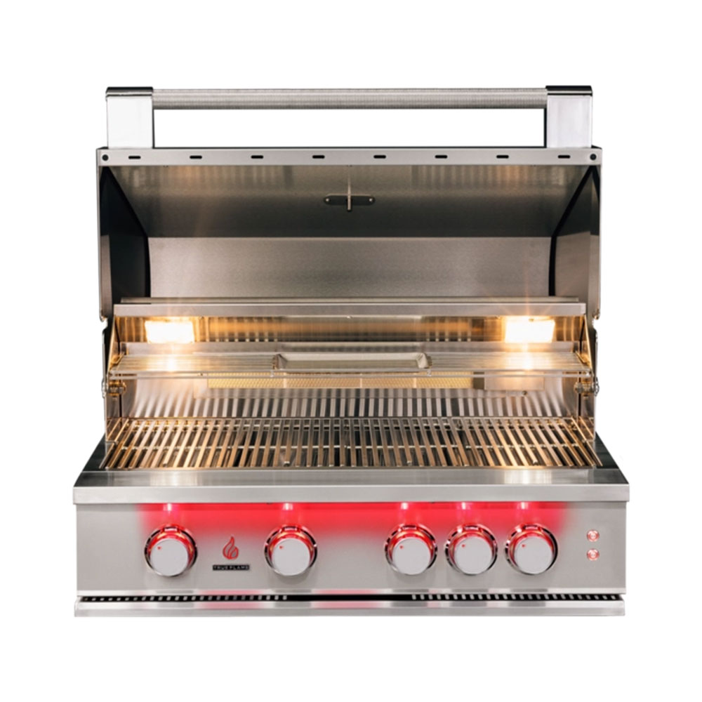 True Flame 32" Stainless Steel Built-In Gas Grill