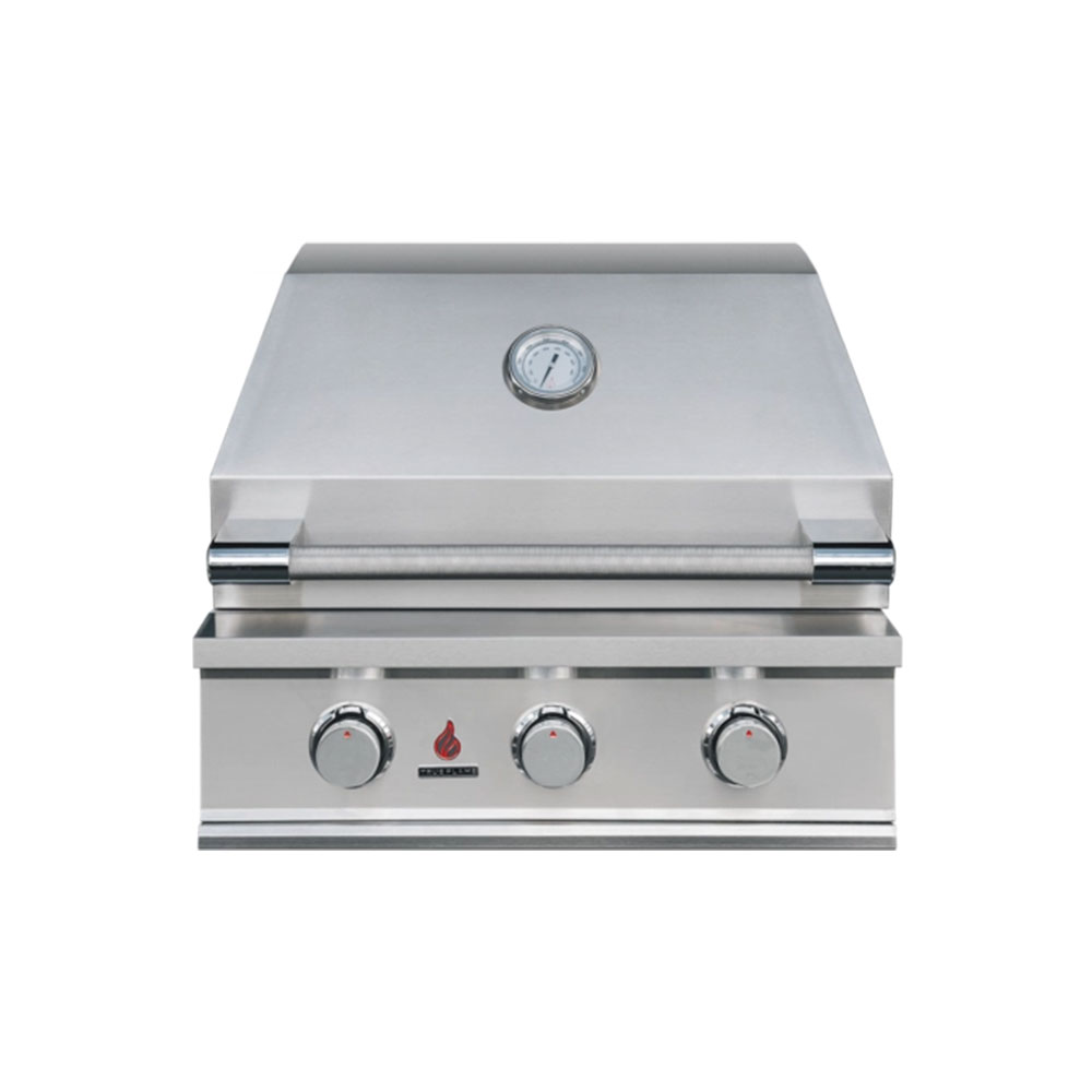 True Flame E Series 25" Stainless Steel Built-In Gas Grill