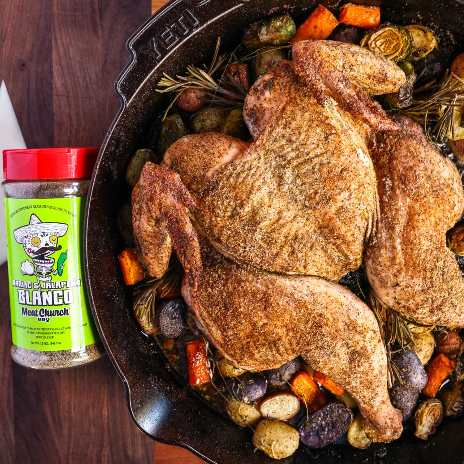 Meat Church - Garlic & Jalapeño BLANCO Seasoning