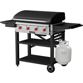 Camp Chef 4-Burner Flat Top 600 Grill and Griddle with Lid