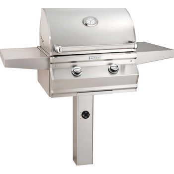 Fire Magic® 24" Choice C430s In Ground Post Mount Gas Grill With Analog Thermometer