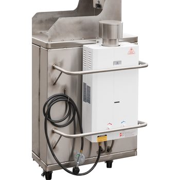On Demand Gas Water Heater on Mobile Sink