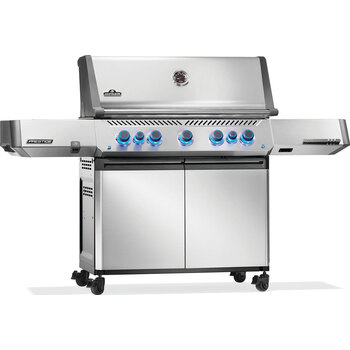 Napoleon Prestige® 665 EVO RSIB Gas Grill with Infrared Side & Rear Burner - Stainless Steel