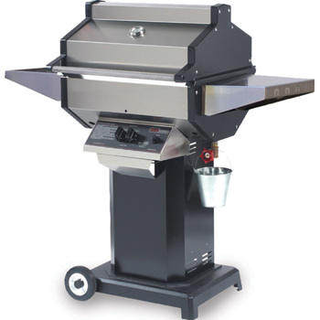 Phoenix Grills SDBOC Grill Head on Aluminum Column Pedestal Cart