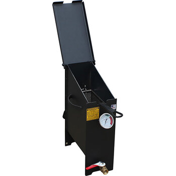 R&V Works FF1R 2.5 Gallon 1-Basket Fryer – No Stand